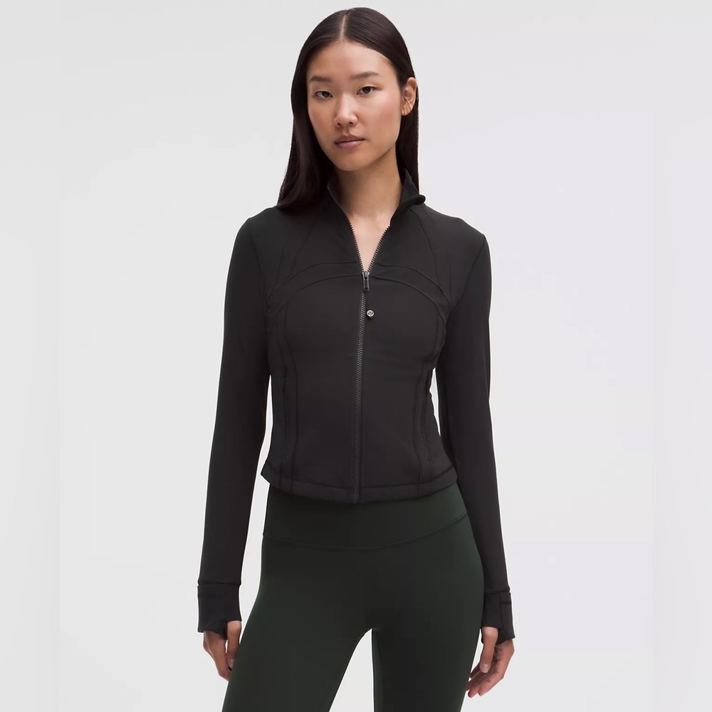 LULULEMON BLACK Define Cropped Jacket Nulu